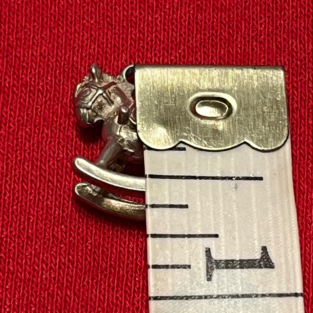 Silver Rocking Horse Brooch - Picture 15 of 16